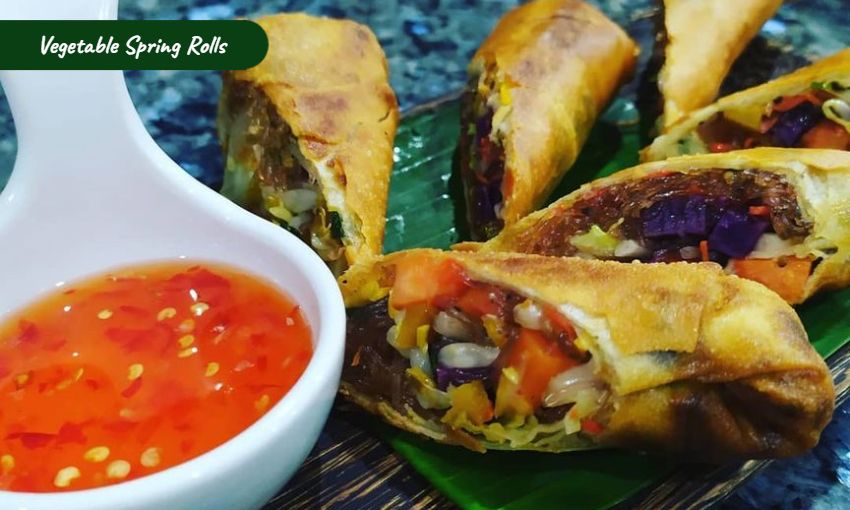 Learn to make Vegetable Spring Rolls on Koh Tao with Parawan